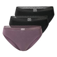 3-Pacchetto Schiesser Modern Lace Rio Briefs