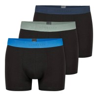 3-Pacchetto Schiesser 95-5 Organic Cotton Woven Shorts