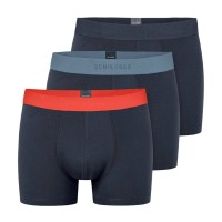 3-Pacchetto Schiesser 95-5 Organic Cotton Woven Shorts