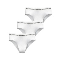 3-Balit Björn Borg Logo High Waist Brief