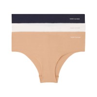 3-Pacote Tommy Hilfiger Logo Hipsters
