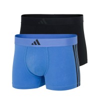2-Pakk Adidas Active Flex Cotton 3 Stripes Low Rise Trunk 2-Pakk Adidas Active Flex Cotton 3 Stripes Low Rise Trunk