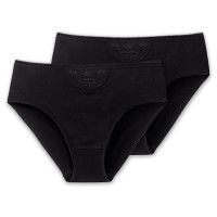 2-Pakk Schiesser Cotton Essentials Tai Panties