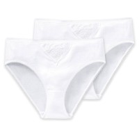 2-Pakk Schiesser Cotton Essentials Tai Panties