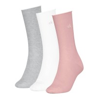 3-stuks verpakking Calvin Klein Classic Socks For Women 3-stuks verpakking Calvin Klein Classic Socks For Women