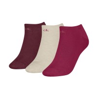 3-stuks verpakking Calvin Klein Sneaker Socks For Women