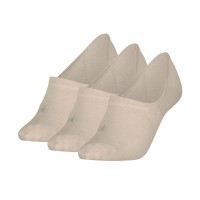 3-Pacote Calvin Klein Footie Socks For Women
