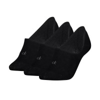 3-Pacote Calvin Klein Footie Socks For Women