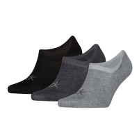 3-Pacote Calvin Klein Footie Men Socks High Cut