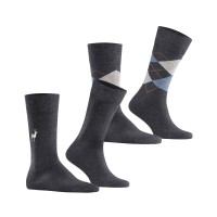 2-Empacar Burlington Everyday X-Mas Men Socks