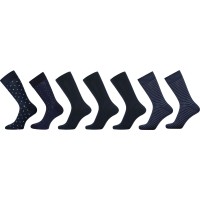 7-Pakk Dovre Bamboo Viscose Socks