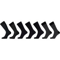 7-Pakk Dovre Bamboo Viscose Socks