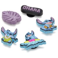 5-er-Pack Crocs Jibbitz Stitch Tropical