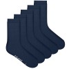 5-Pack Frank Dandy Bamboo Socks Solid