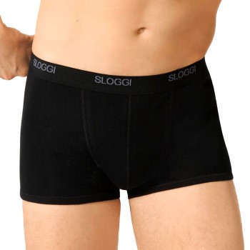 Bilde av Sloggi For Men Basic Shorts Svart Bomull X-large Herre