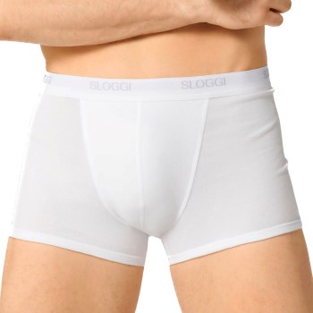 Bilde av Sloggi For Men Basic Shorts Hvit Bomull X-large Herre