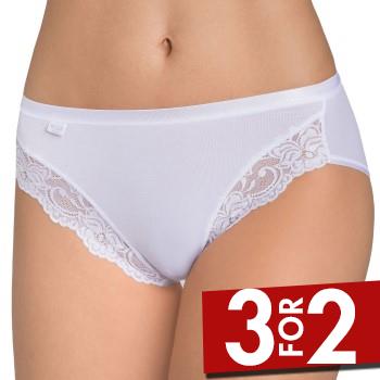 Sloggi Trusser Romance Tai Hvid 36 Dame billede