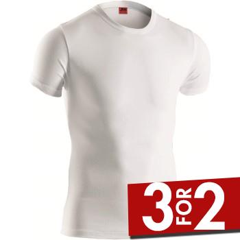 JBS Basic 13702 T-shirt C-neck Hvid bomuld Medium Herre