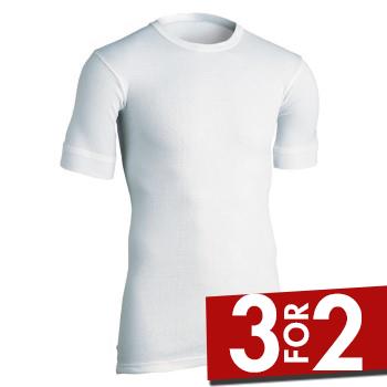 JBS Original 30002 T-shirt C-neck Hvit bomull 4XL Herre