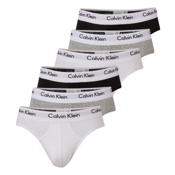 Bilde av Calvin Klein 6p Cotton Stretch Hip Brief Mixed Bomull Large Herre