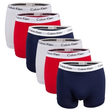 Bilde av Calvin Klein 6p Cotton Stretch Trunks Multi-colour-2 Bomull Large Herre