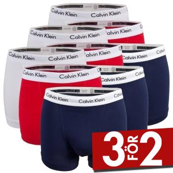 Calvin Klein Kalsonger 9P Cotton Stretch Trunks Flerf&auml;rgad-2 bomull Small Herr