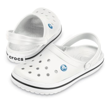 Bilde av Crocs Crocband Unisex Hvit Us M7 (eu 39-40)