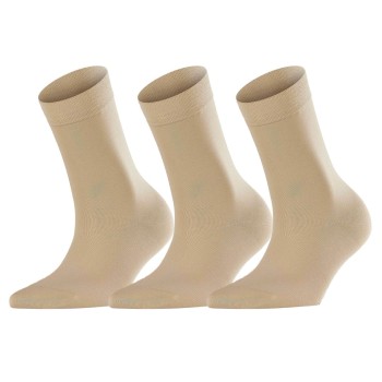 Falke Strømper Women Cotton Touch Beige Str 35/38 Dame