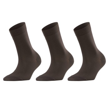 Falke Strømper Women Cotton Touch Mørkbrun  Str 39/42 Dame