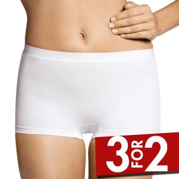 Sloggi Trusser 2P Sensual Fresh Shorts Hvid 36 Dame