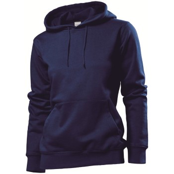 Bilde av Stedman Sweatshirt Hooded Women Marine Medium Dame