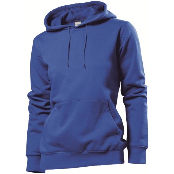 Bilde av Stedman Sweatshirt Hooded Women Royalblå Medium Dame