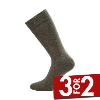 JBS Strømper 2P Socks Mørkgrørnn Str 40/47 Herre