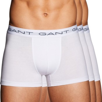 Bilde av Gant 3p Essential Basic Cs Trunks Hvit Bomull Large Herre