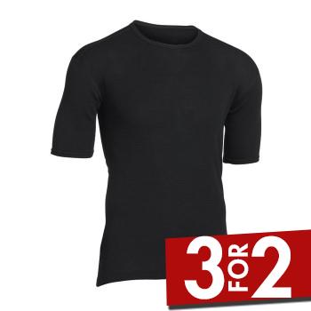 JBS Wool 99402 T-shirt Svart ull X-Large Herre