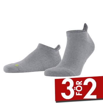 Falke Strumpor Cool Kick Sneaker Gr&aring; Strl 46/48 Herr