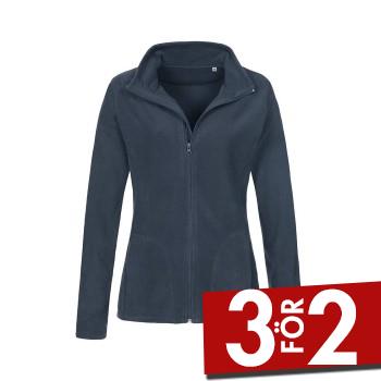 Stedman Active Fleece Jacket For Women M&ouml;rkbl&aring; polyester Large Dam
