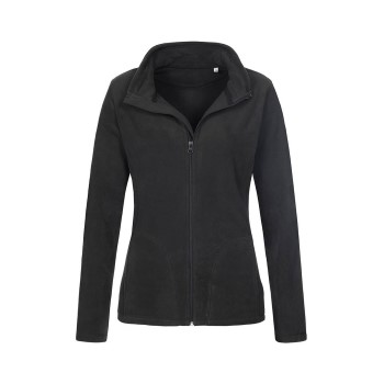 Stedman Active Fleece Jacket For Women Sort polyester X-Large Dame