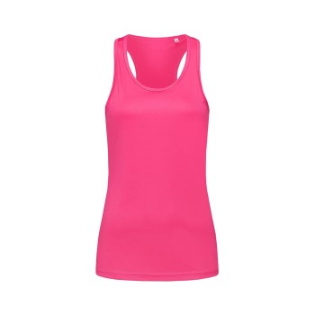 Stedman Active Sports Top For Women Rosa polyester Large Dame