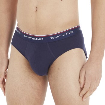 Tommy Hilfiger 3P Premium Essentials Brief Mørkblå bomull Medium Herre