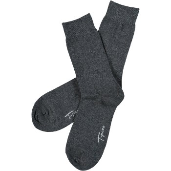 Bilde av Topeco Strømper Men Classic Socks Plain Mørkgrå Str 41/45 Herre