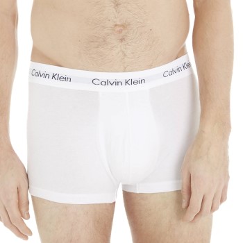 Bilde av Calvin Klein 3p Cotton Stretch Low Rise Trunks Hvit/grå Bomull X-large Herre