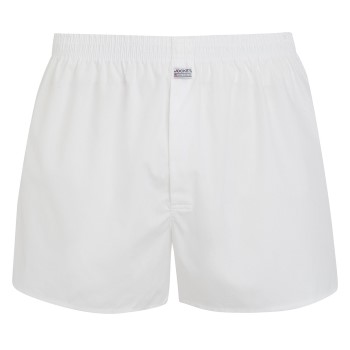 Bilde av Jockey Woven Poplin Boxer Shorts Hvit Bomull Medium Herre