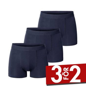 Bread and Boxers Boxer Briefs Kalsonger 3P Marin ekologisk bomull Small Herr