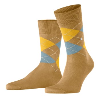 Burlington Strømper Manchester Mercerised Cotton Sock Sennepsgul Str 40/46 Herre