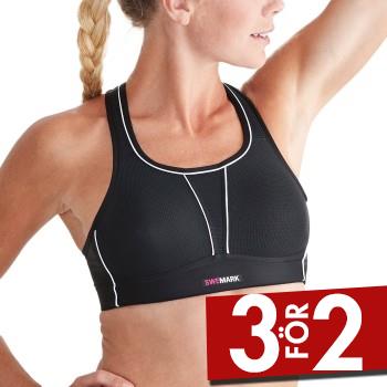 Swemark Movement Sport Bra BH Svart A 75 Dam