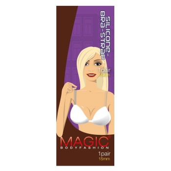 MAGIC Silicone Bra Straps 1,5 cm