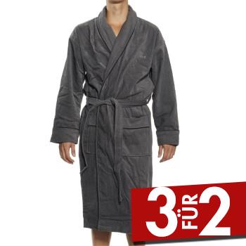 JBS Bath Robe Grau Baumwolle Medium Herren