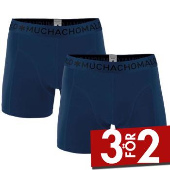 Muchachomalo Kalsonger 2P Cotton Stretch Basic Boxers Marin bomull Small Herr