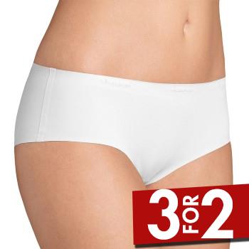 Sloggi Trusser 3P Invisible Supreme Hipster 0003 Hvid 38 Dame